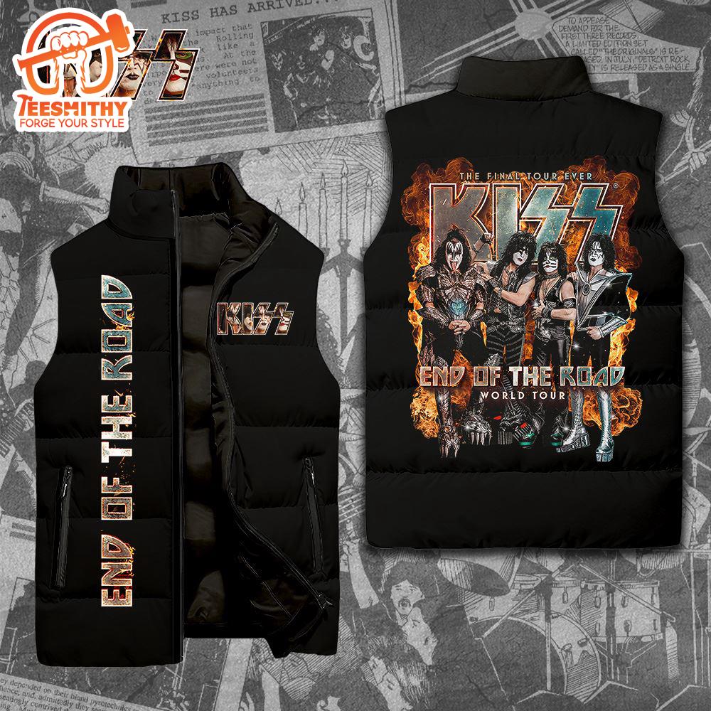 Kiss Band Member 2D Sleeveless Jacket