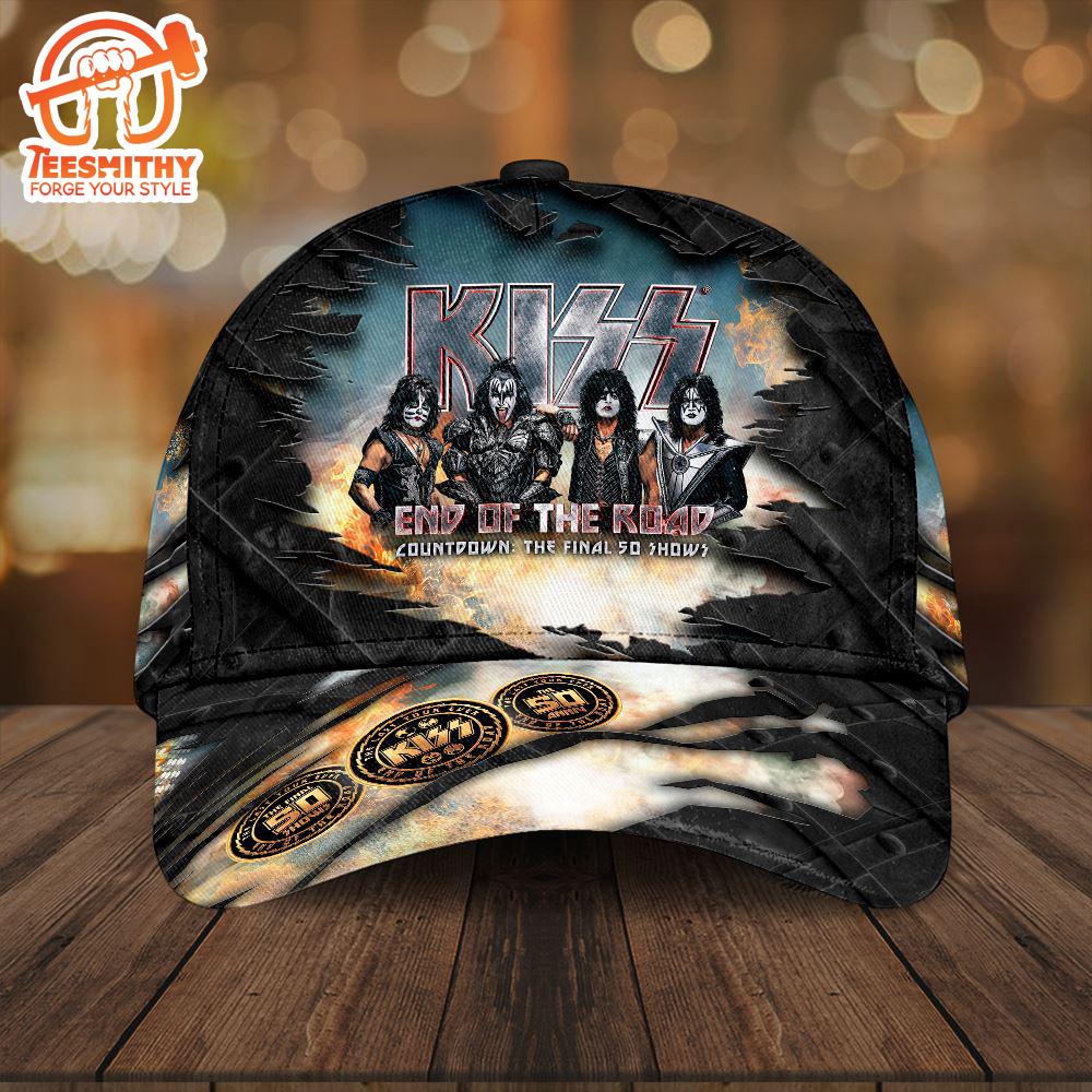 Kiss Band Merry Christmas 3D Cap Hat Gift For Fans