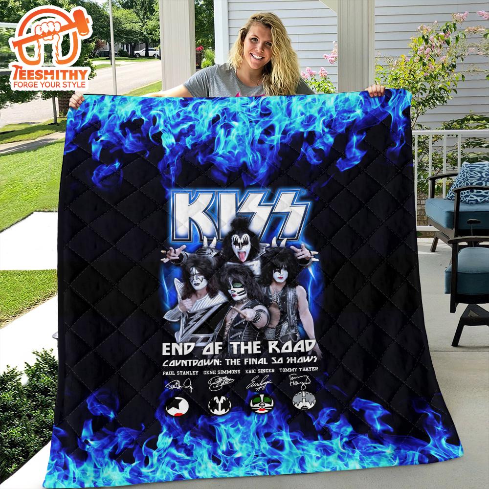 Kiss Band Merry Xmas 2024  Blanket