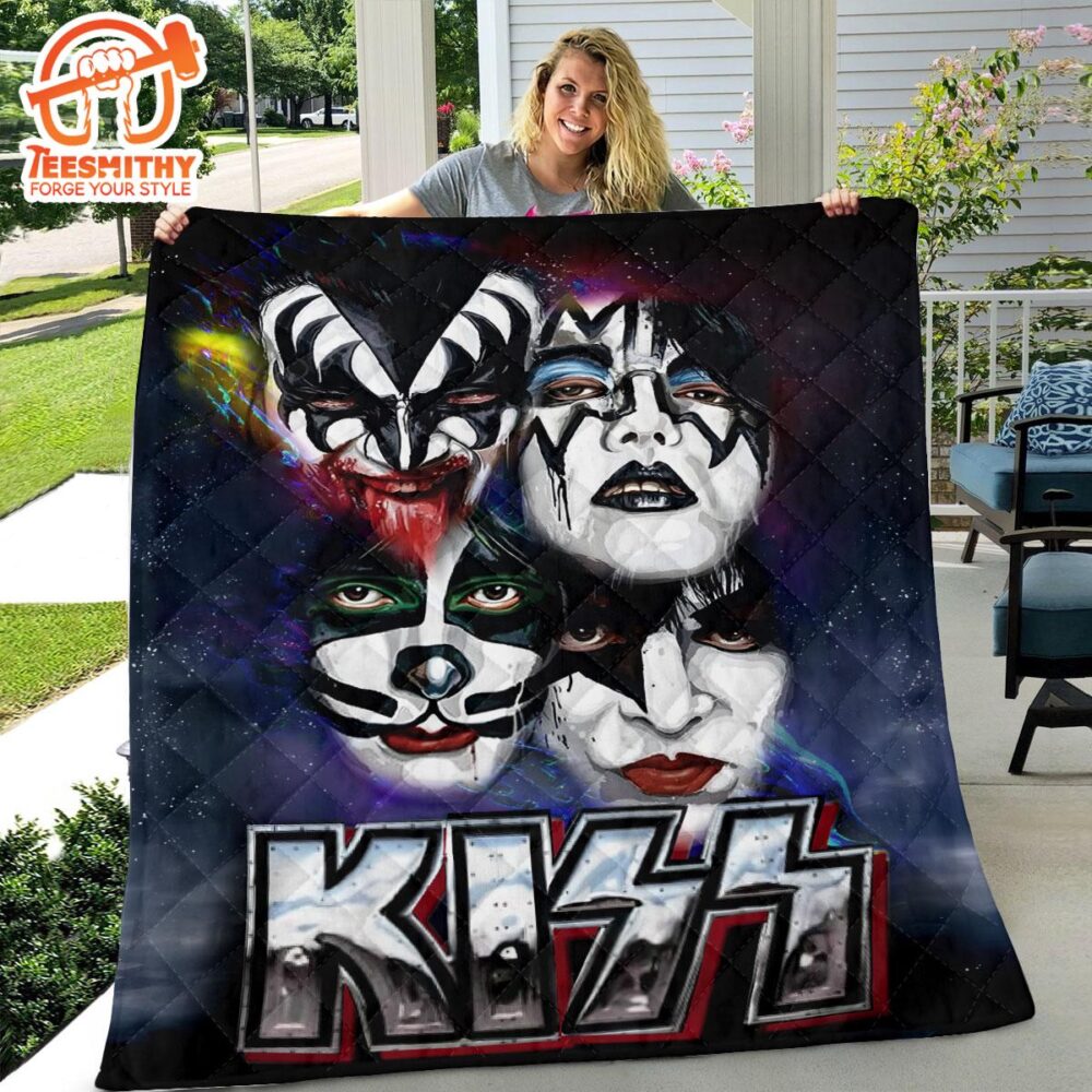 Kiss Band Quilt Blanket So Hot