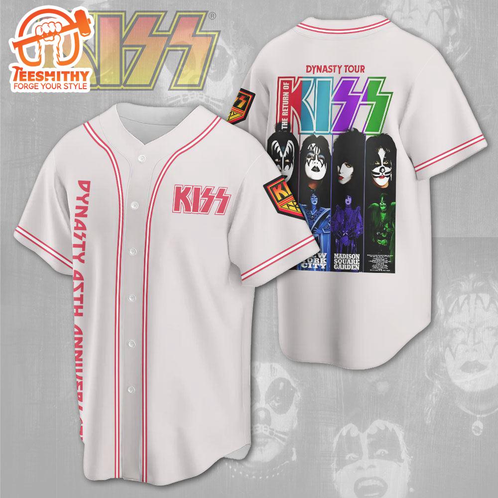 Kiss Band Rock And Roll Baseball Jersey Gift For Fan