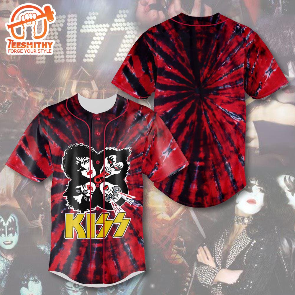 Kiss Band Rock And Roll Baseball Jersey