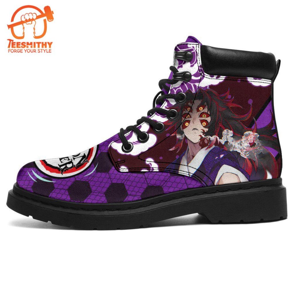 Kokushibou Boots Shoes Demon Slayer Anime Custom