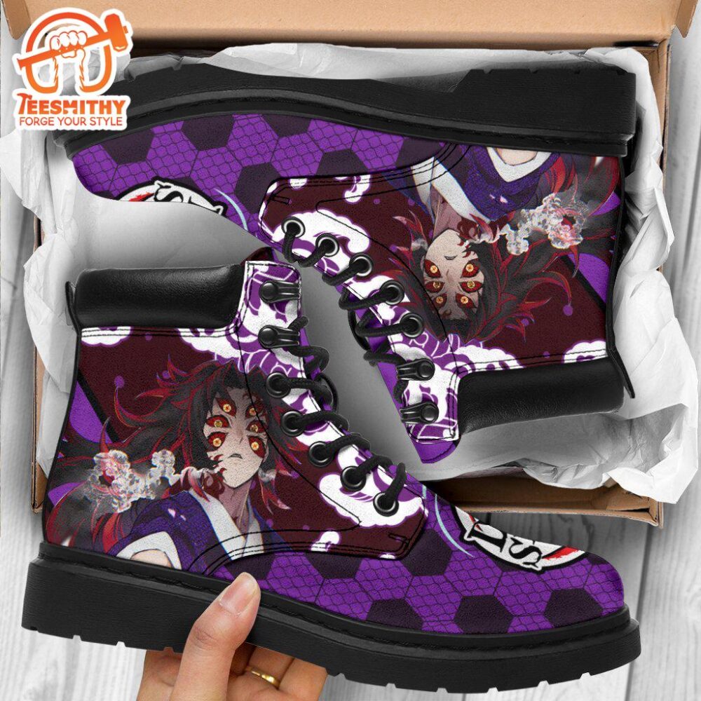 Kokushibou Boots Shoes Demon Slayer Anime Custom