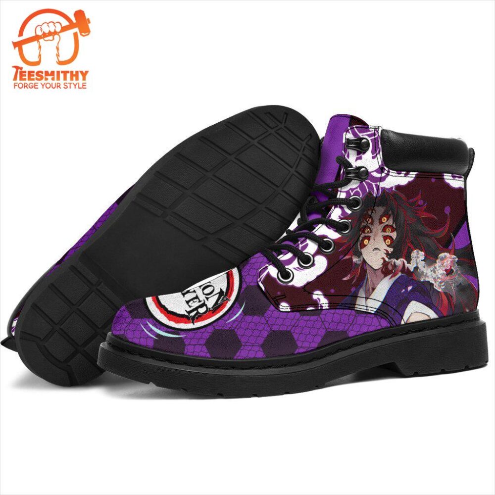 Kokushibou Boots Shoes Demon Slayer Anime Custom