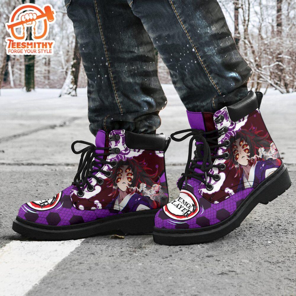 Kokushibou Boots Shoes Demon Slayer Anime Custom