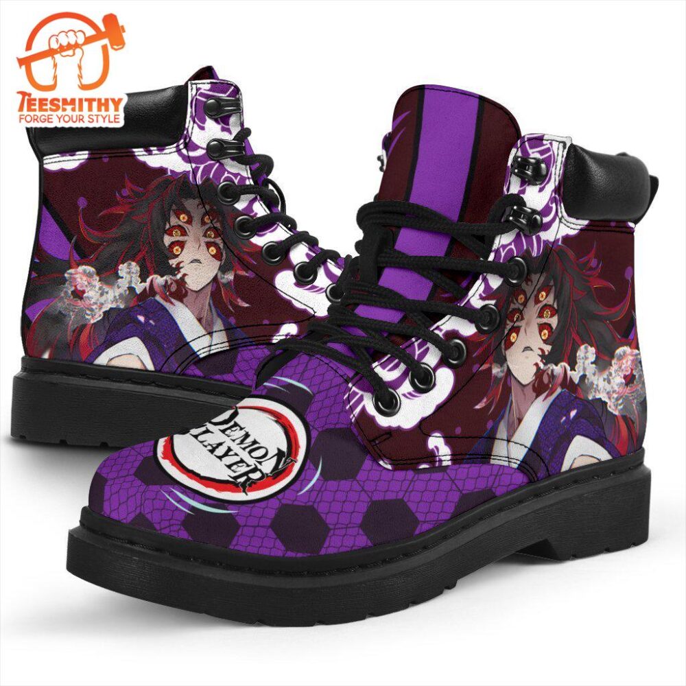 Kokushibou Boots Shoes Demon Slayer Anime Custom