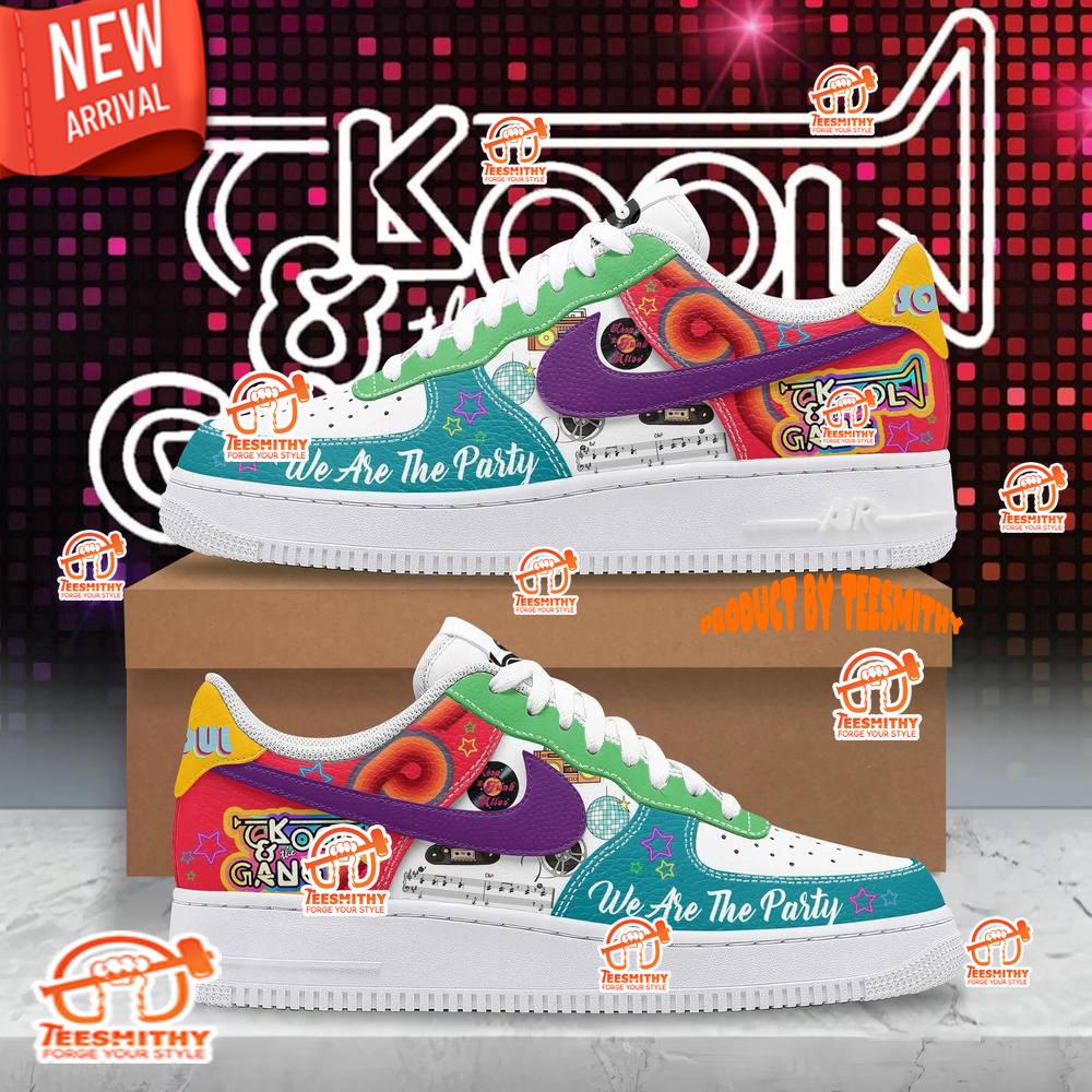 Kool & The Gang We Are The Party Limited Edition Nike Air Force 1 Shoes