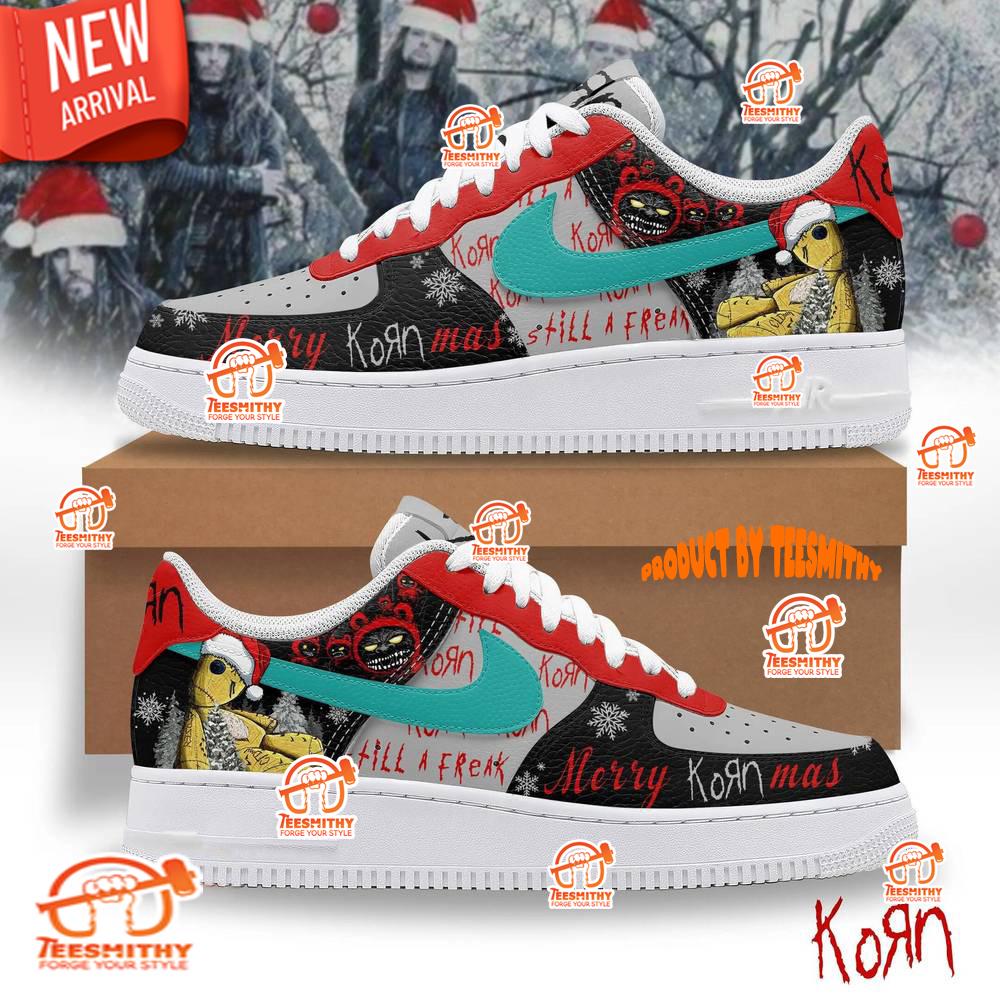 Korn Merry Christmas 2024 Limited Edition Air Force 1 Shoes