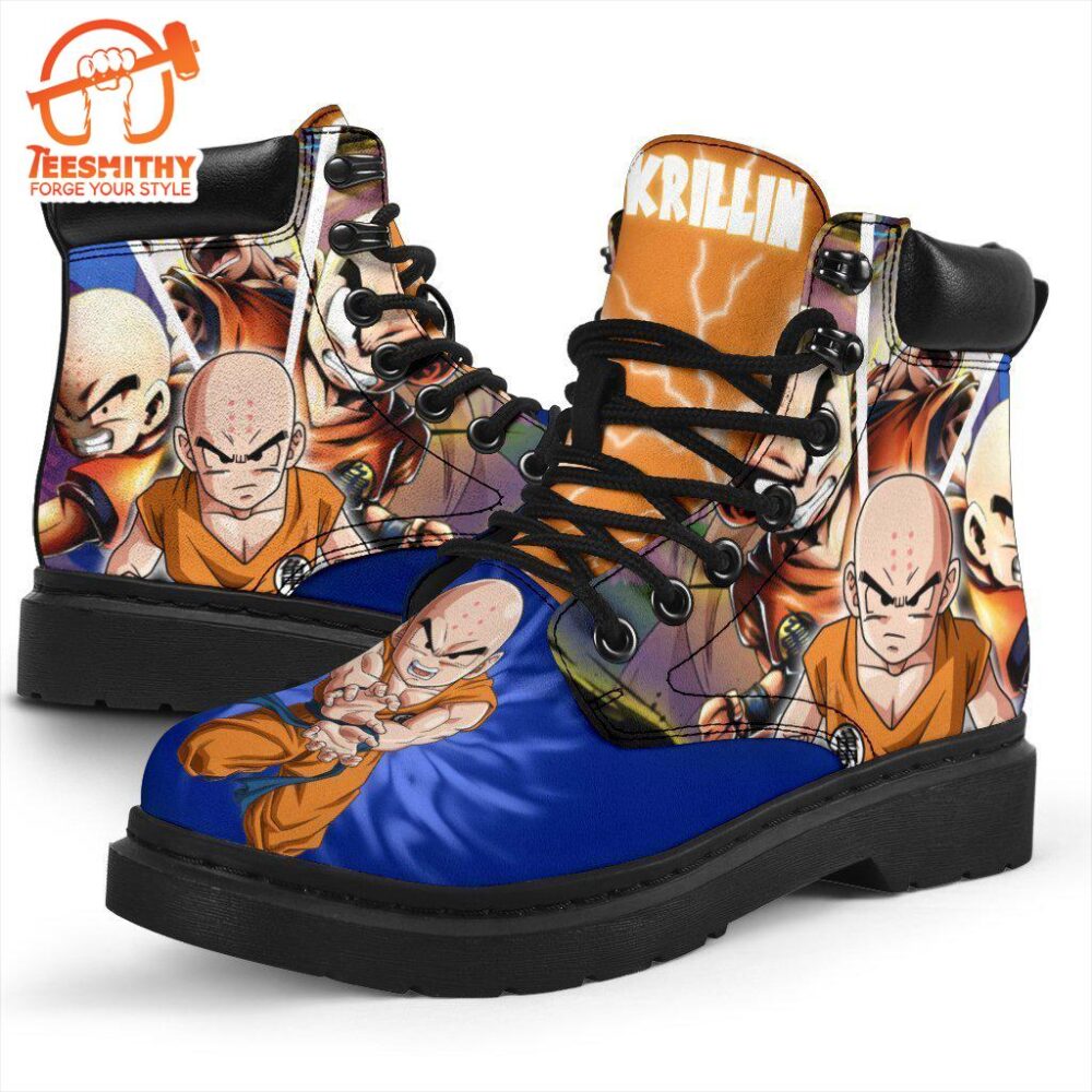 Krillin Dragon Ball Boots Shoes Anime Custom Idea