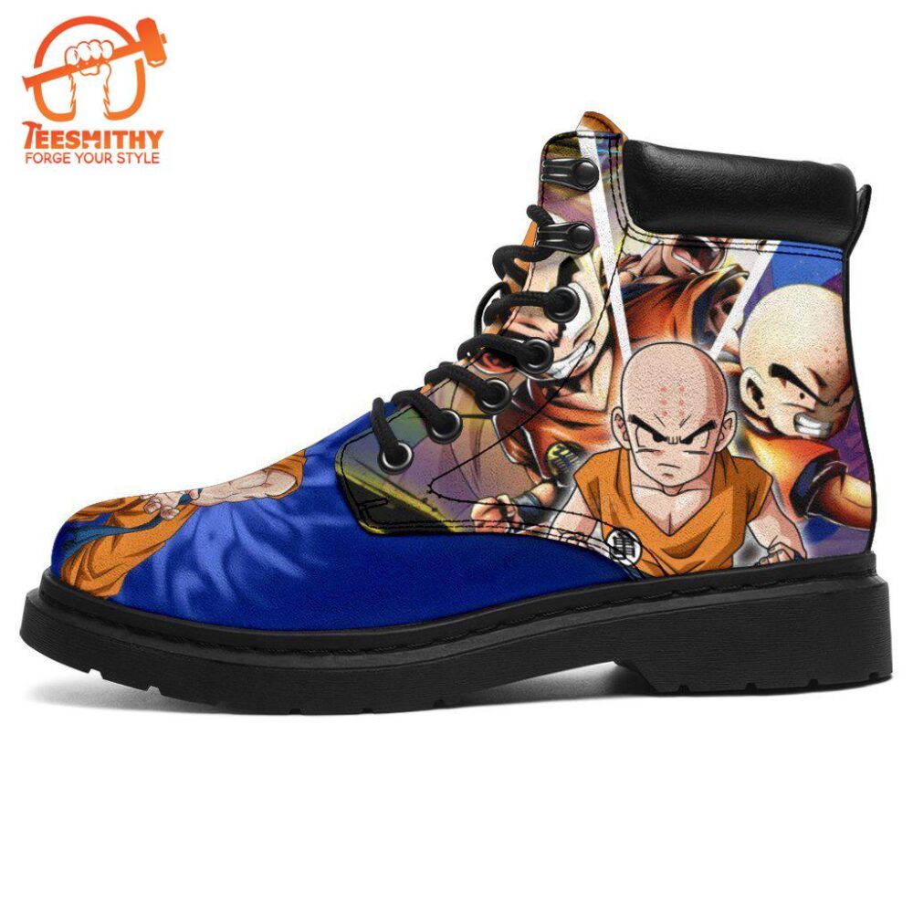 Krillin Dragon Ball Boots Shoes Anime Custom Idea