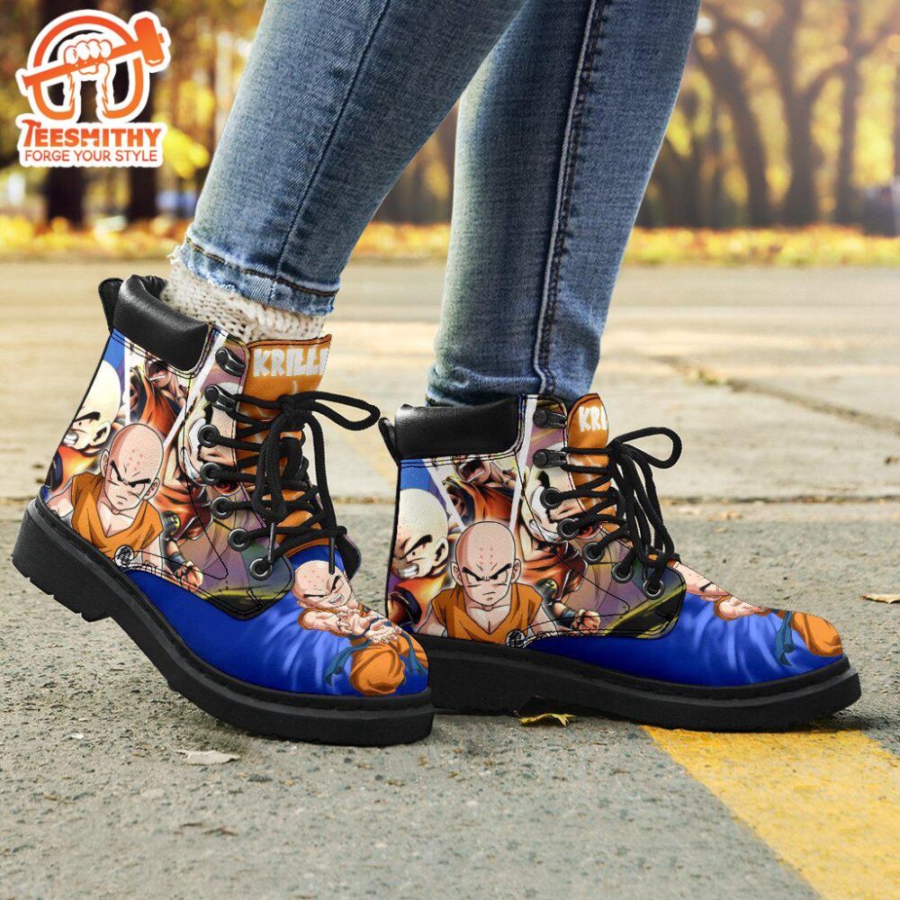 Krillin Dragon Ball Boots Shoes Anime Custom Idea