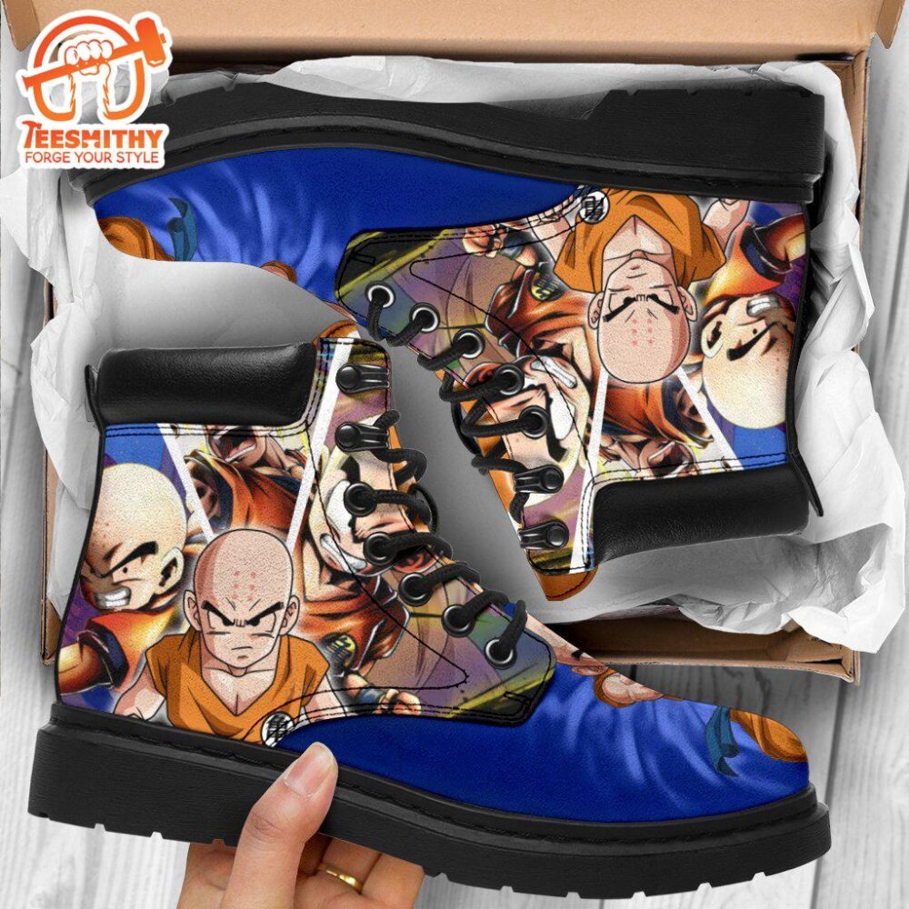 Krillin Dragon Ball Boots Shoes Anime Custom Idea