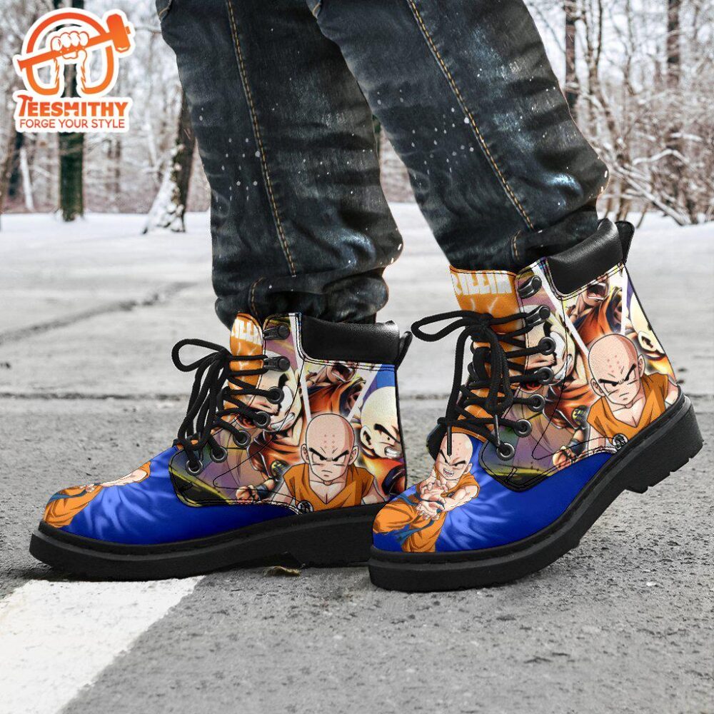 Krillin Dragon Ball Boots Shoes Anime Custom Idea