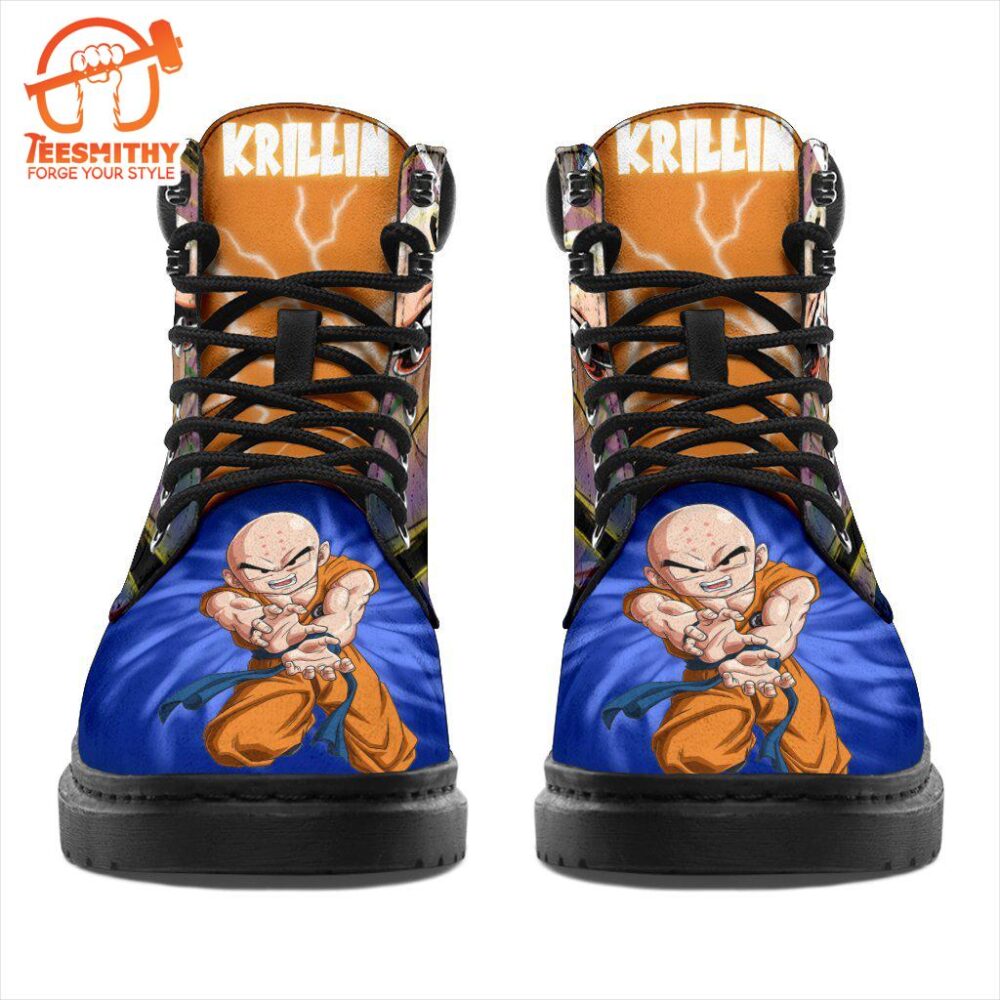 Krillin Dragon Ball Boots Shoes Anime Custom Idea