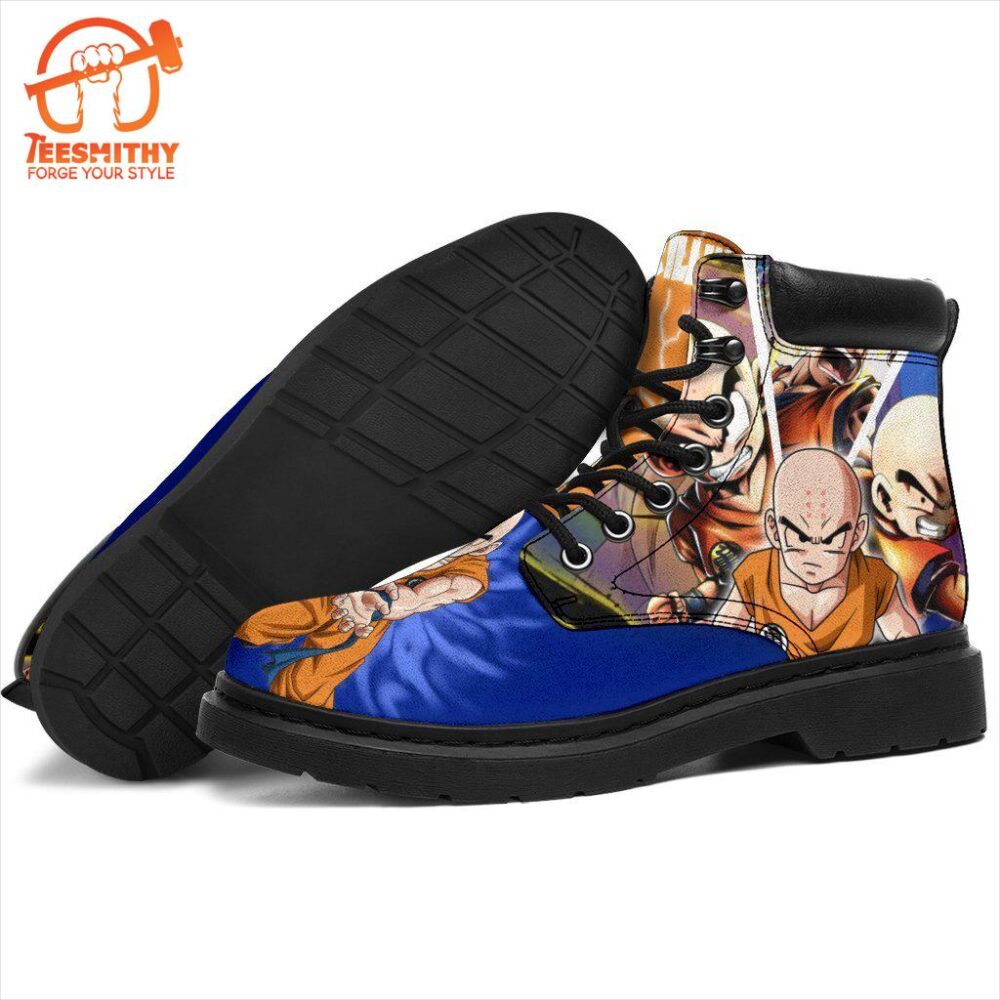 Krillin Dragon Ball Boots Shoes Anime Custom Idea