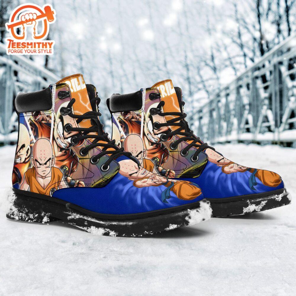 Krillin Dragon Ball Boots Shoes Anime Custom Idea