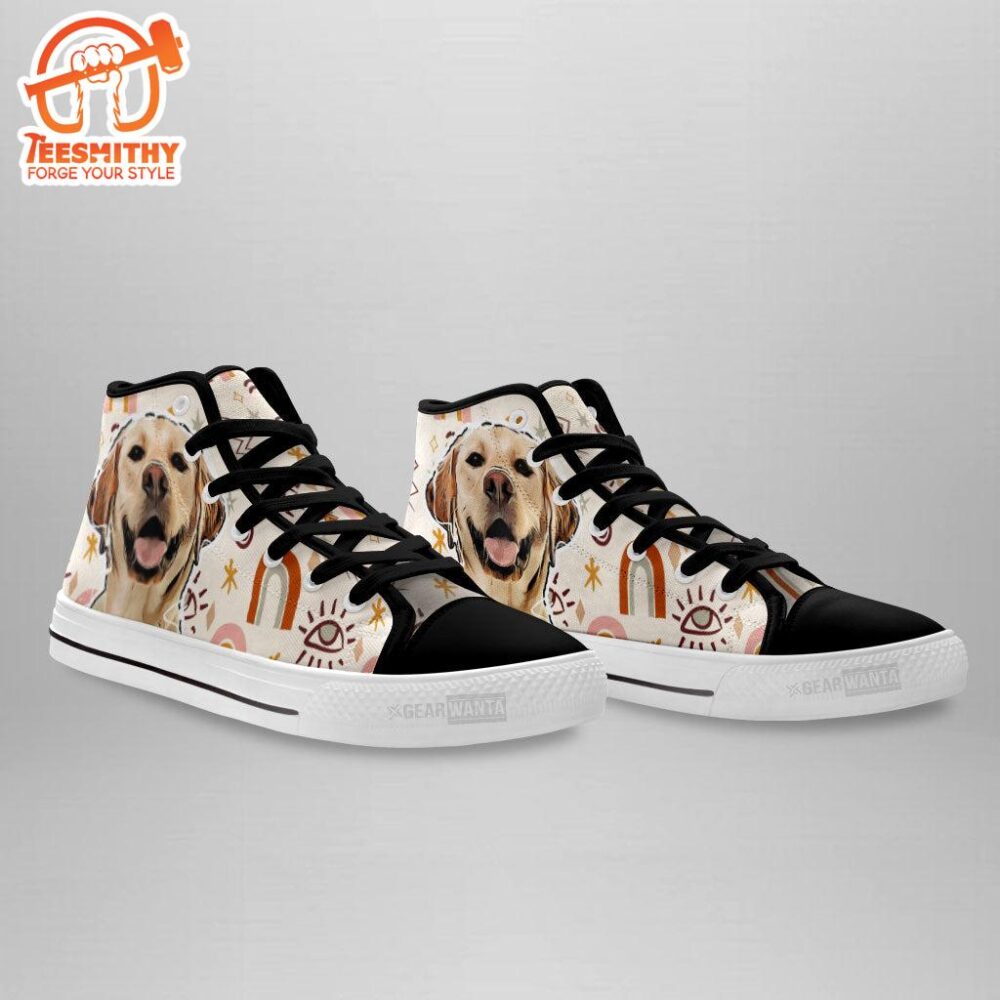 Labrador Retriever High Top Shoes Custom Boho