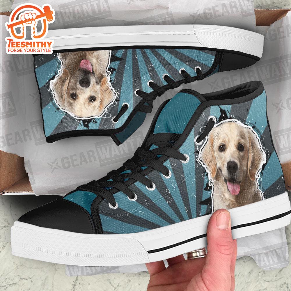 Labrador Retriever High Top Shoes Custom