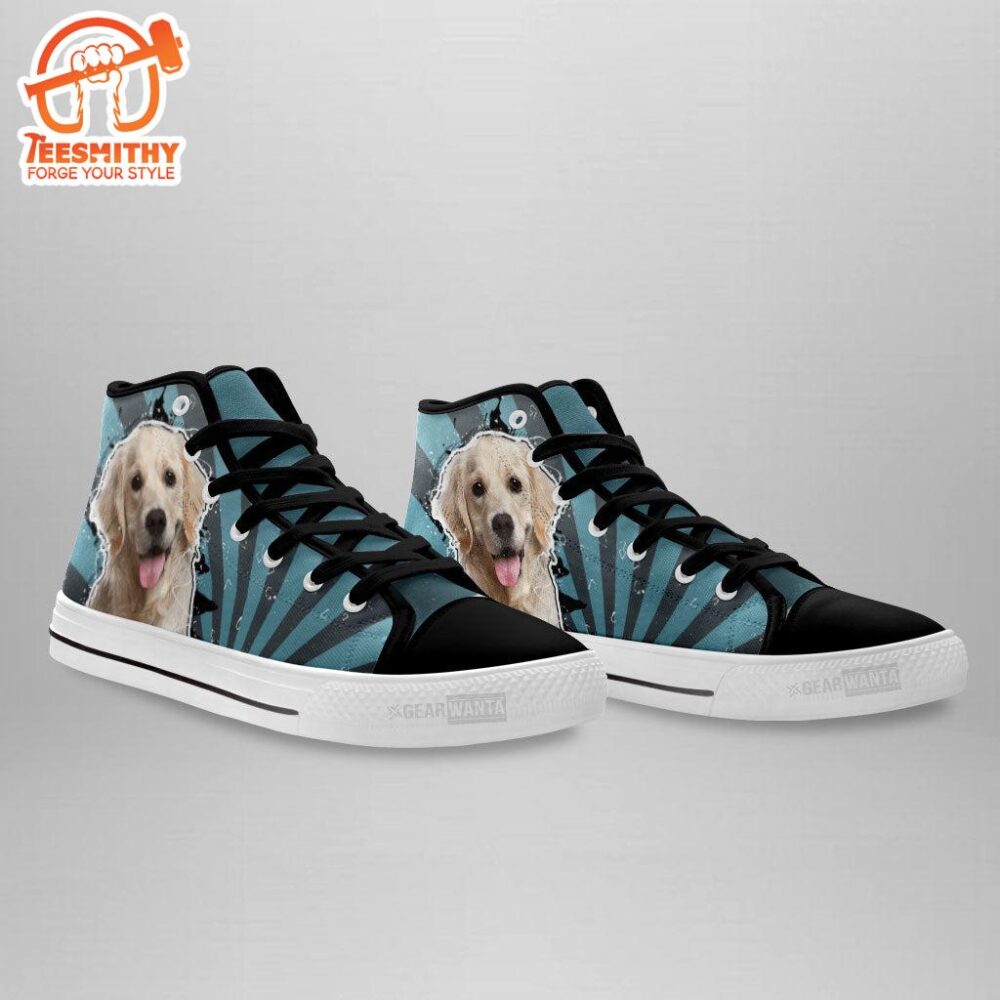 Labrador Retriever High Top Shoes Custom