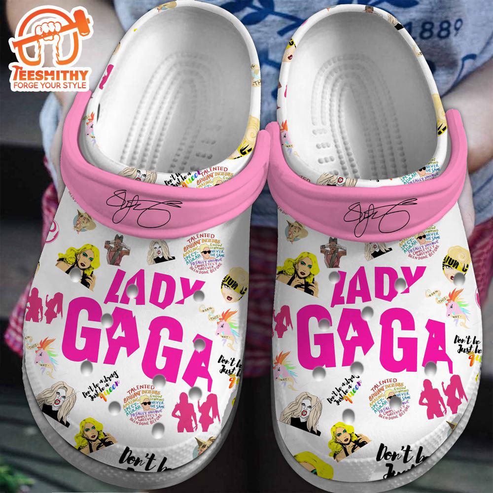 Lady Gaga Music Clogs Shoes Comfortable For Men Women And Kids