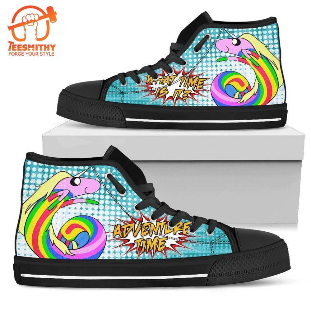 Lady Rainicoin Sneakers Adventure Time High Top Shoes Idea For Gift