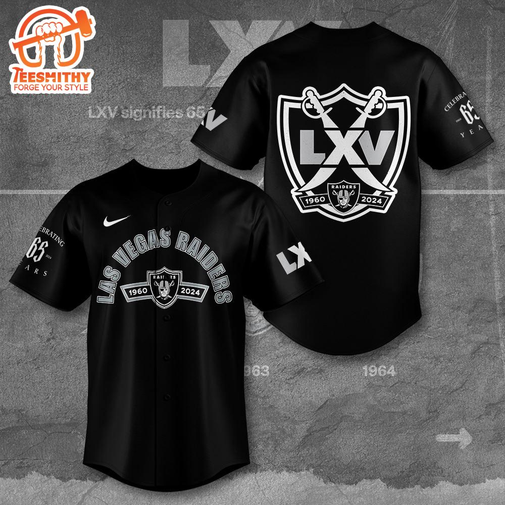 Las Vegas Raiders Baseball Jersey Gift For Fan