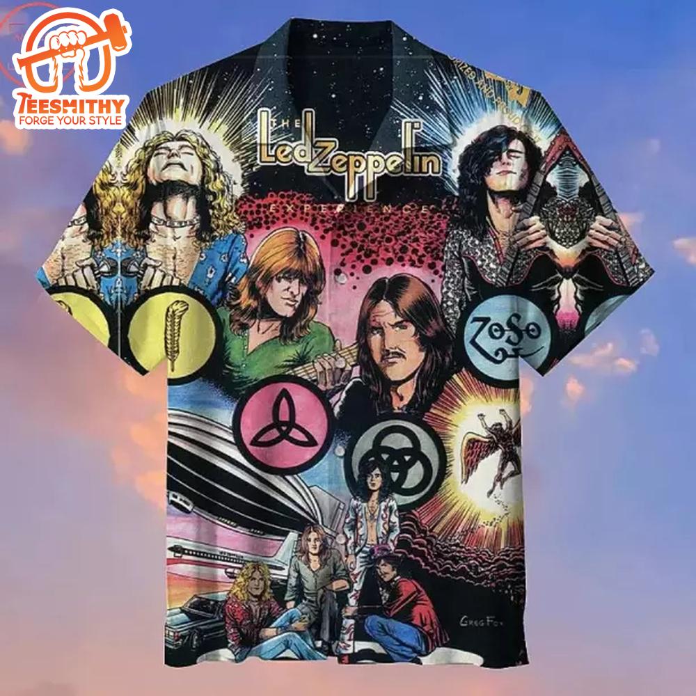 Led Zep pelin Hawaiian Shirt