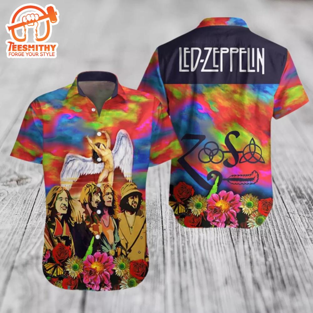 Led Zeppelin Live 1975 Hawaiian Shirt