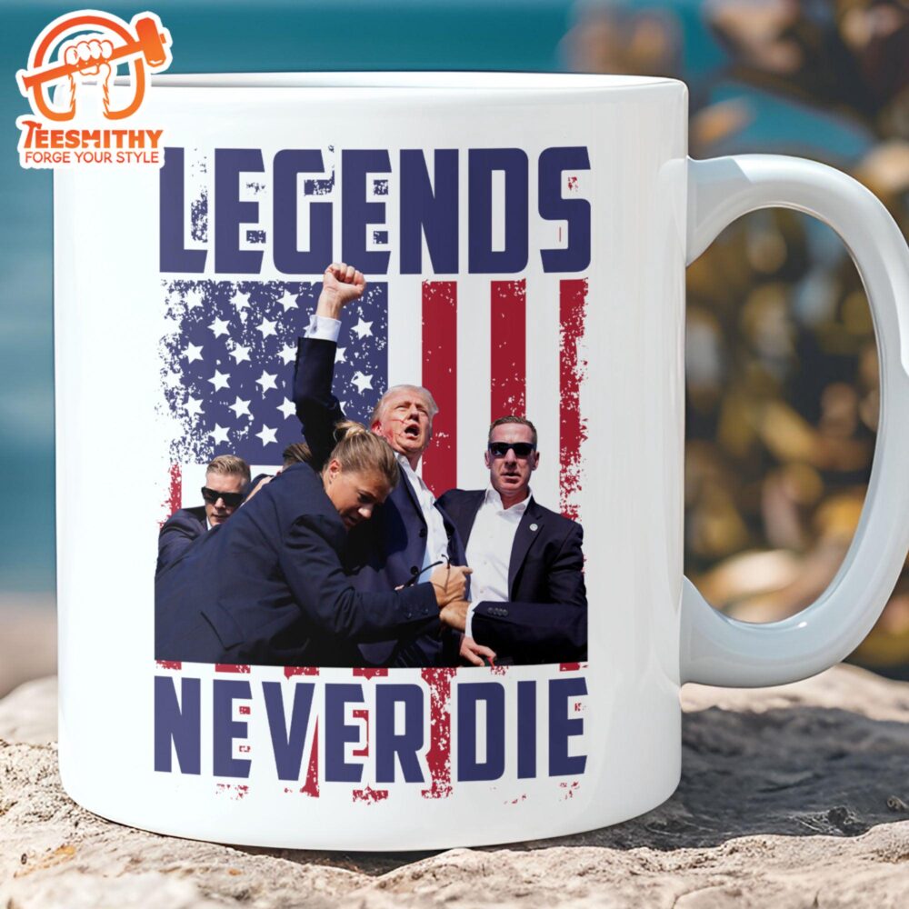 Legends Never Die Trump Fight 2024 Mug Trump Fight Mug