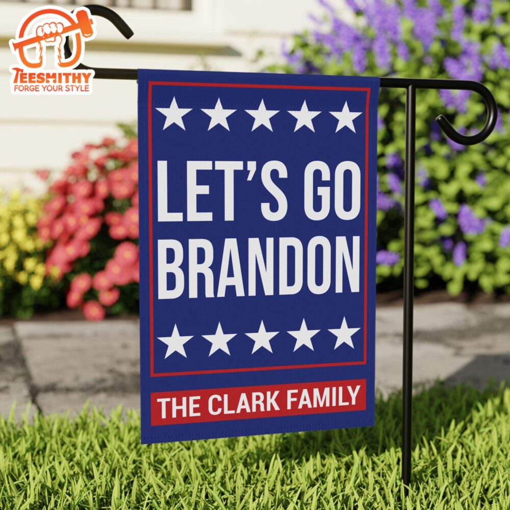 Let’s Go Brandon Anti Biden Flag Donald Trump Fan Flag, Garden Flag