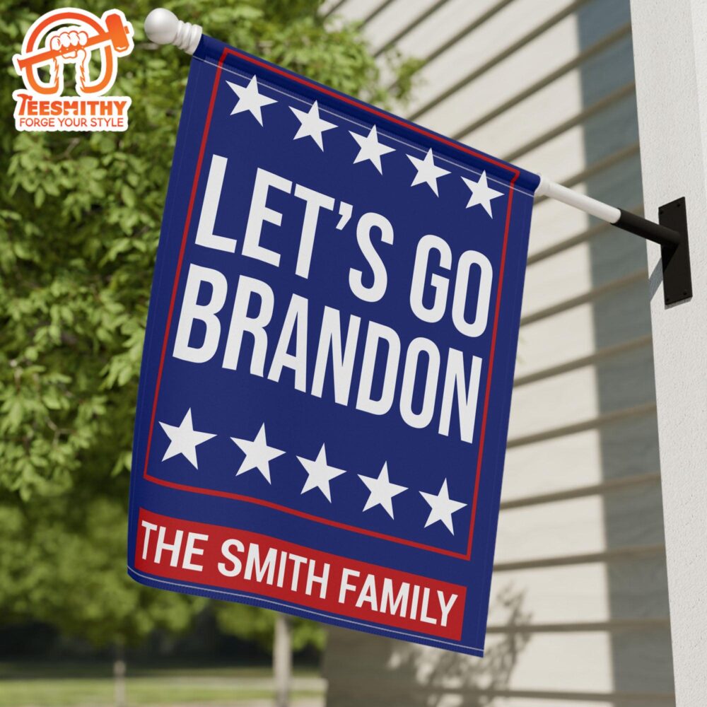 Let’s Go Brandon Anti Biden Flag Donald Trump Fan Flag, Garden Flag