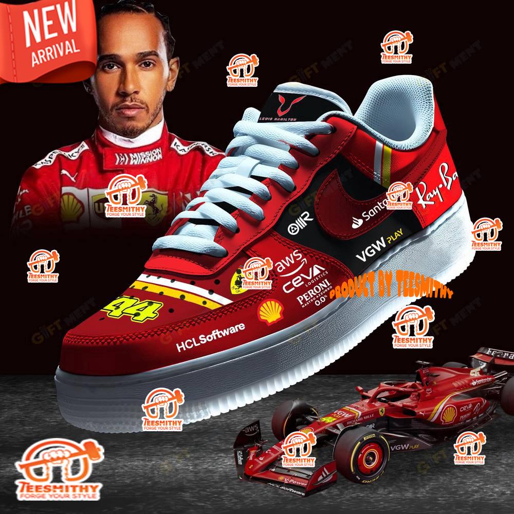 Lewis Hamilton x Ferrari Limited Edition Air Force 1 Shoes