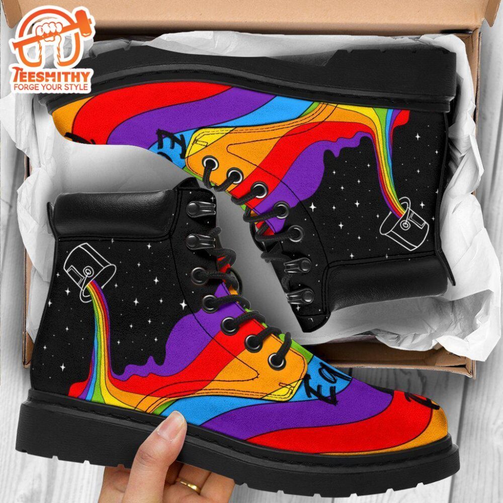 LGBT Boots Shoes Equality Love Pride Amazing Gift Idea