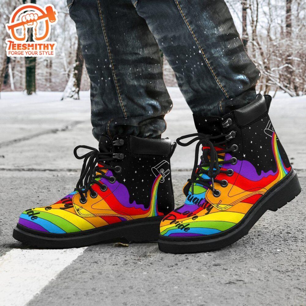 LGBT Boots Shoes Equality Love Pride Amazing Gift Idea