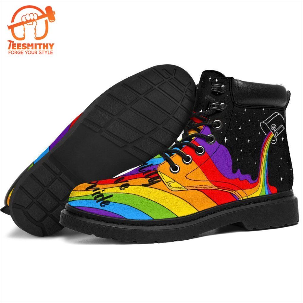 LGBT Boots Shoes Equality Love Pride Amazing Gift Idea