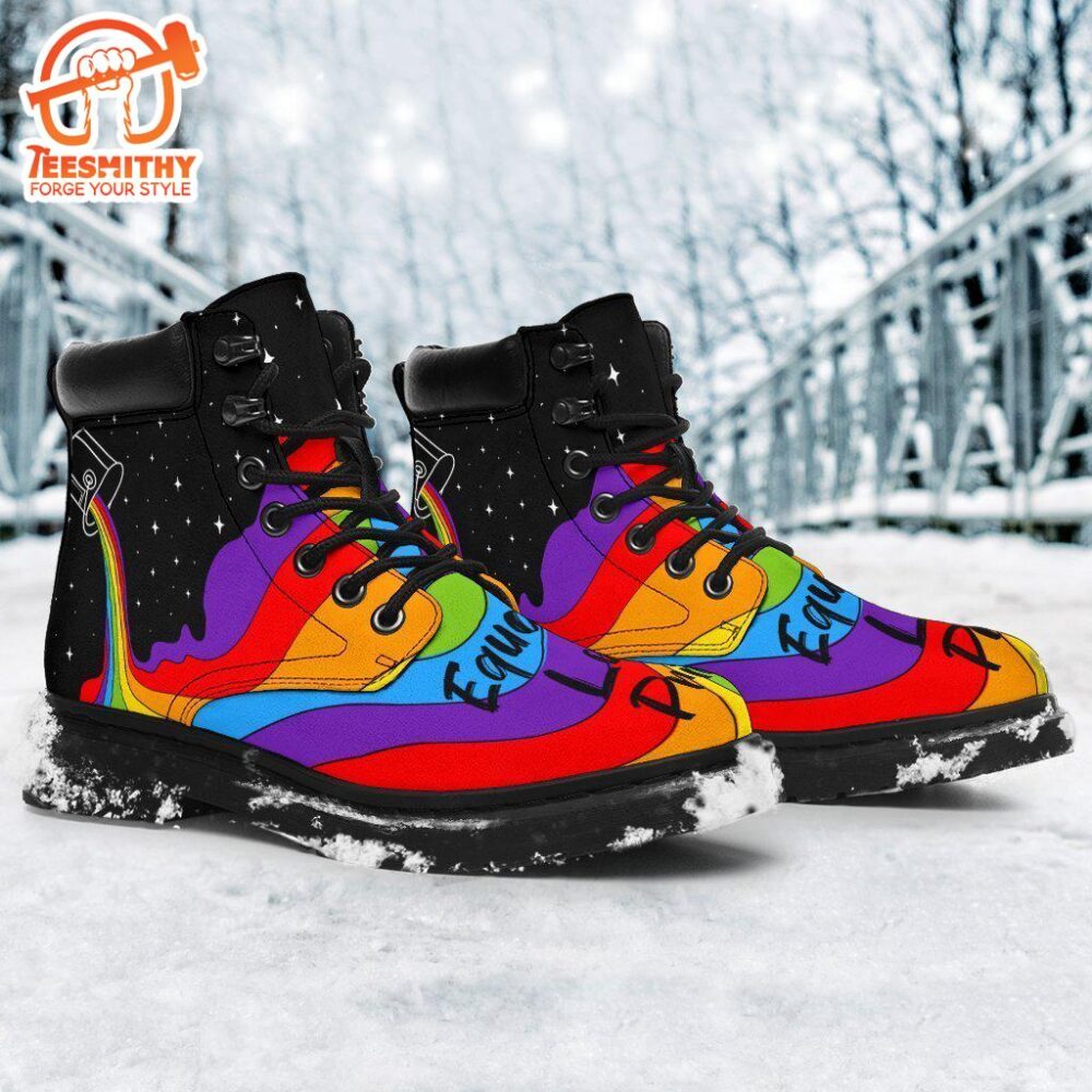 LGBT Boots Shoes Equality Love Pride Amazing Gift Idea