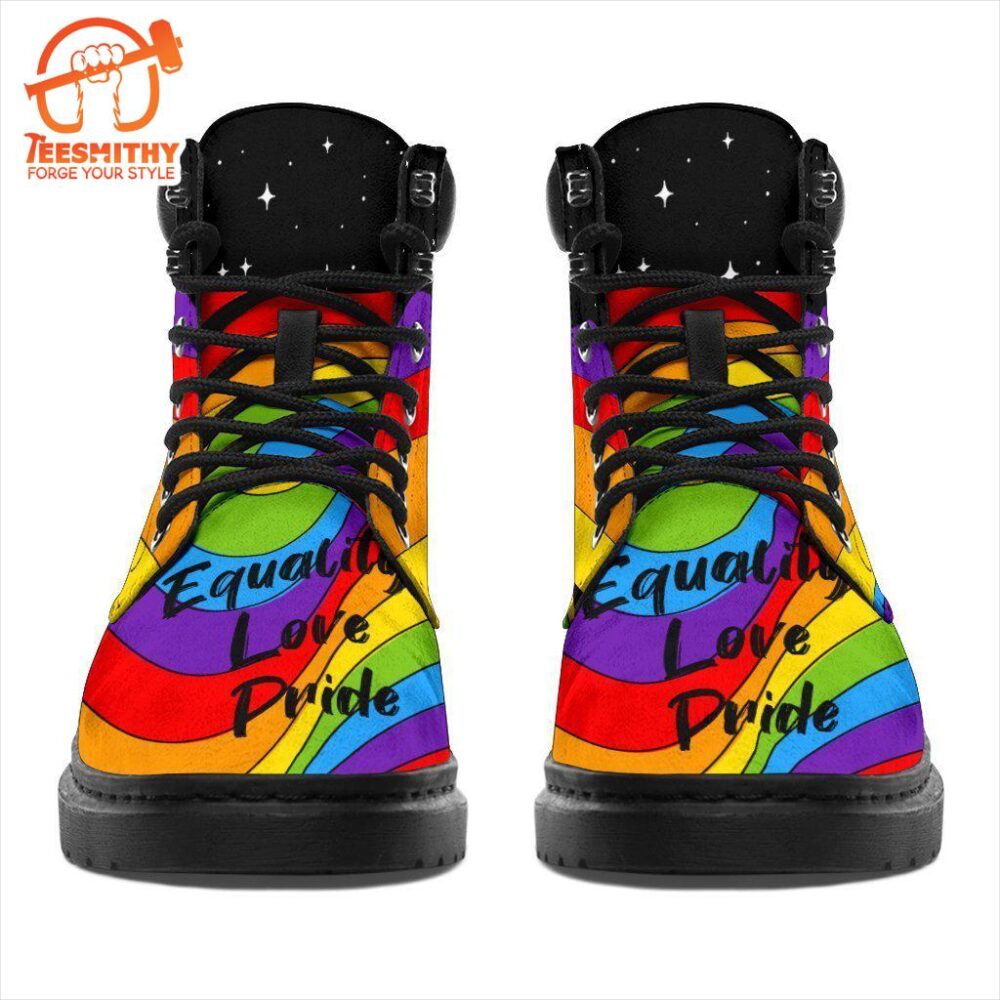 LGBT Boots Shoes Equality Love Pride Amazing Gift Idea