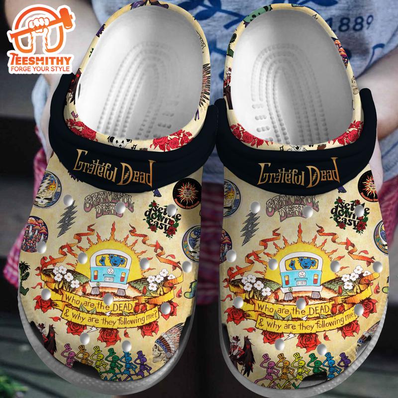 Limited Edition Grateful Dead Music Band Clogs for fans