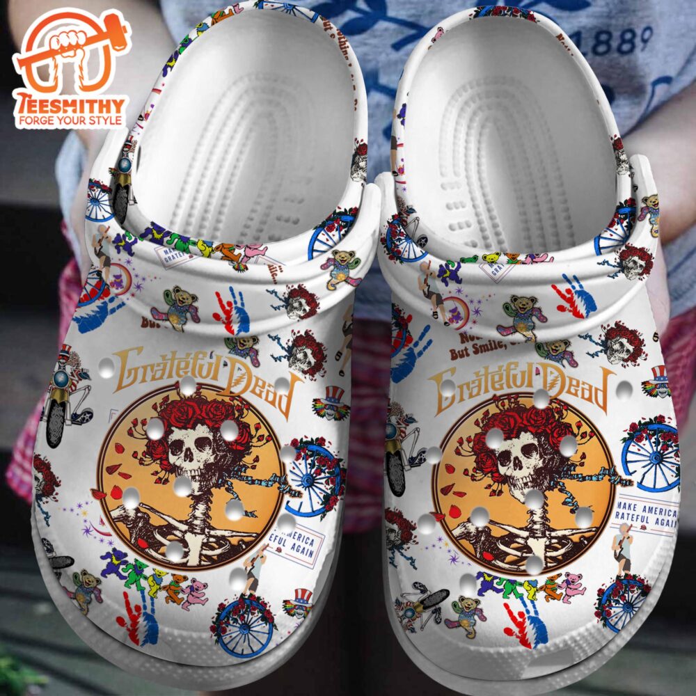 Limited Edition Grateful Dead Music Band  Clogs