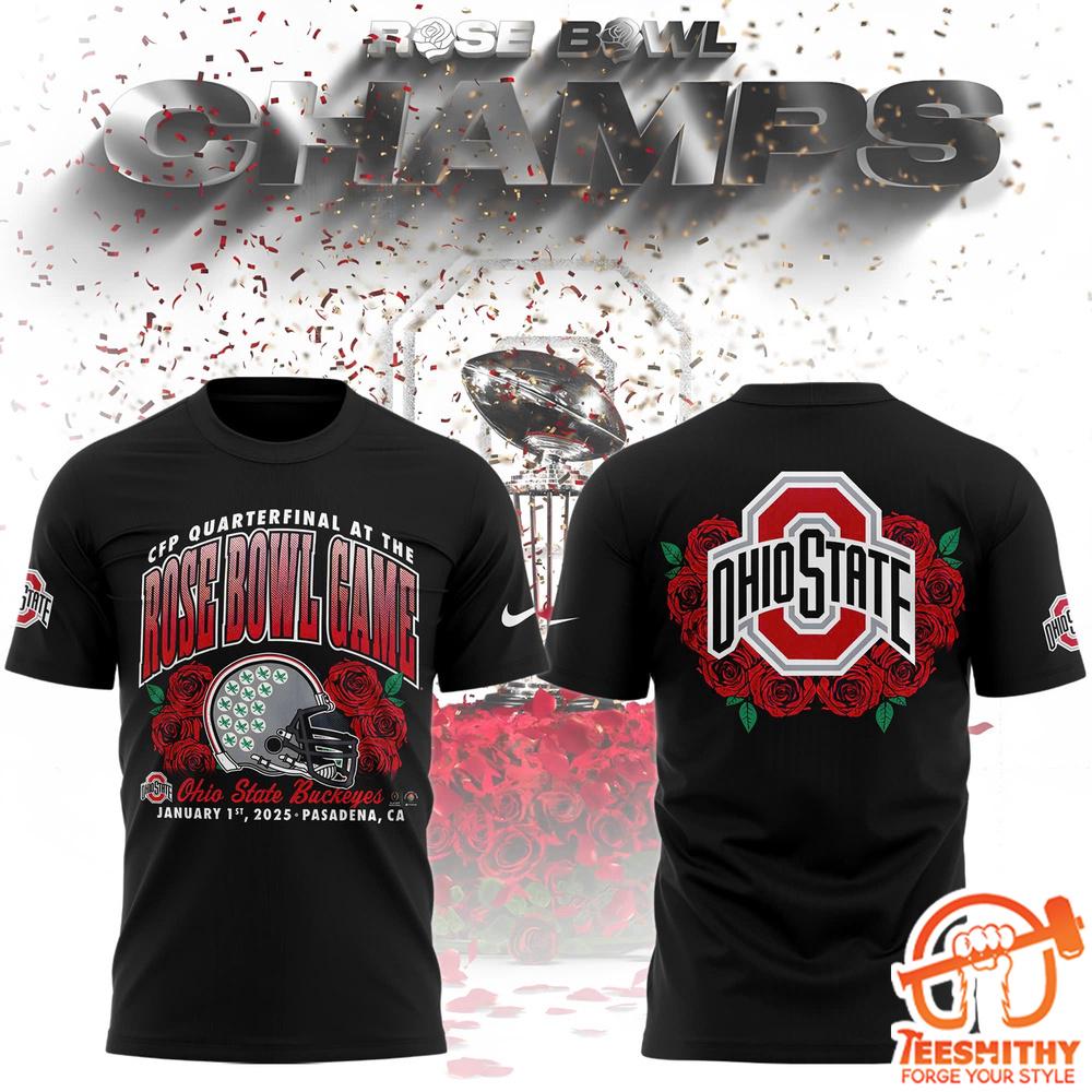 Limited Edition Ohio State Buckeyes Rose Bowl Game Tshirt