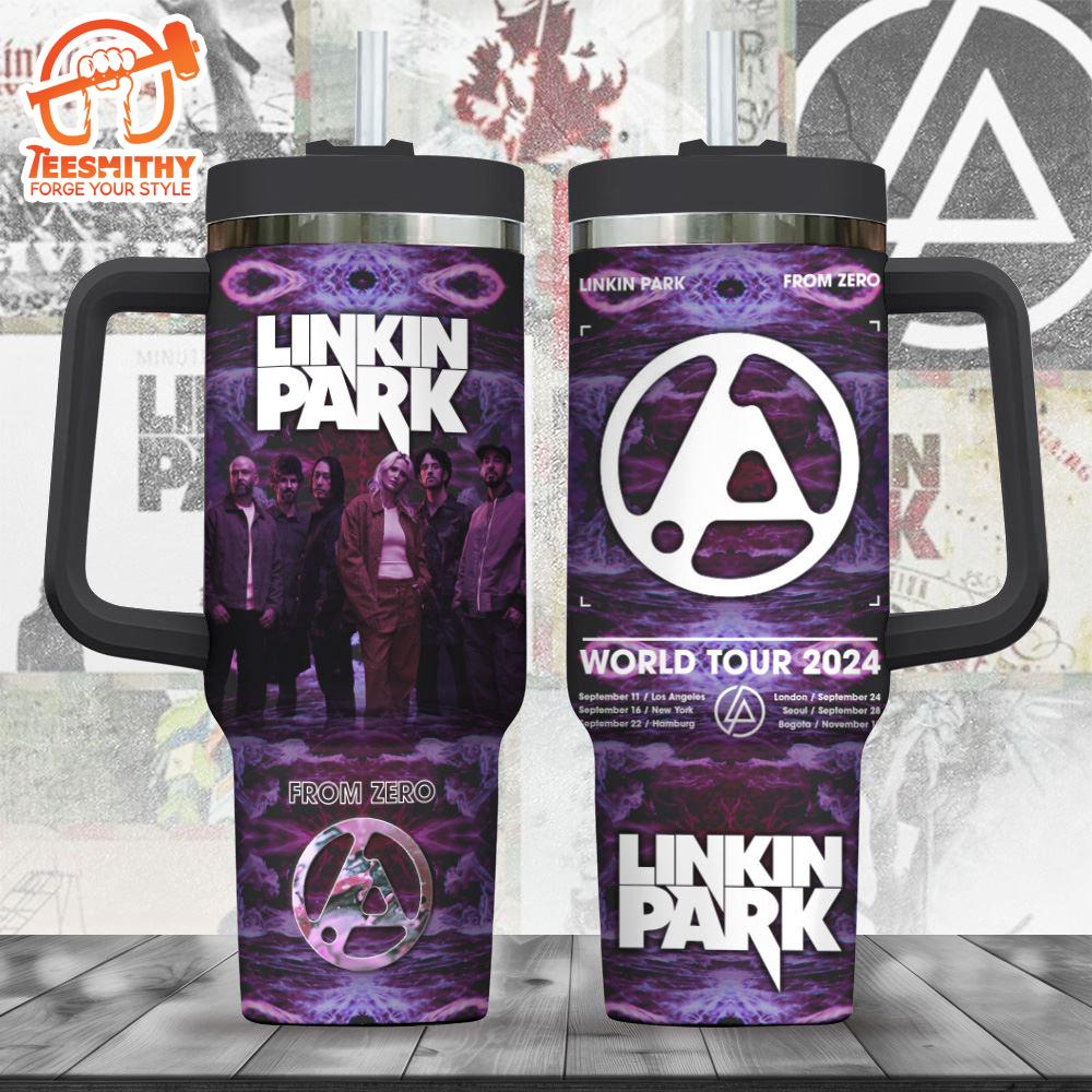 Linkin Park 40oz Stanley Tumbler For Fan Gift Christmas