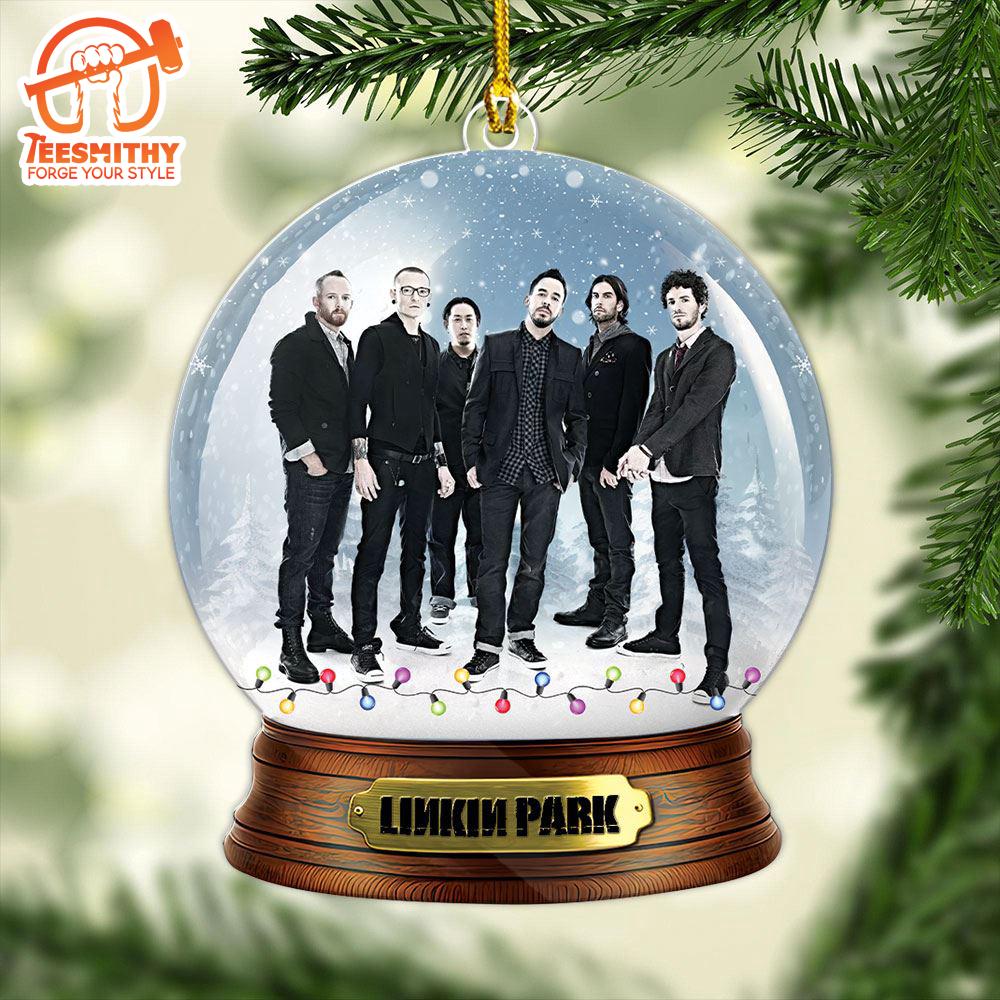 Linkin Park Custom Shape Clear 1-sided Acrylic Ornament