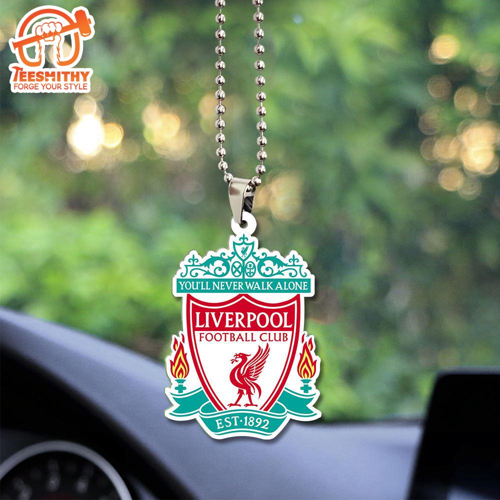 Liverpool Custom Shape 2-sided Acrylic Car Ornament