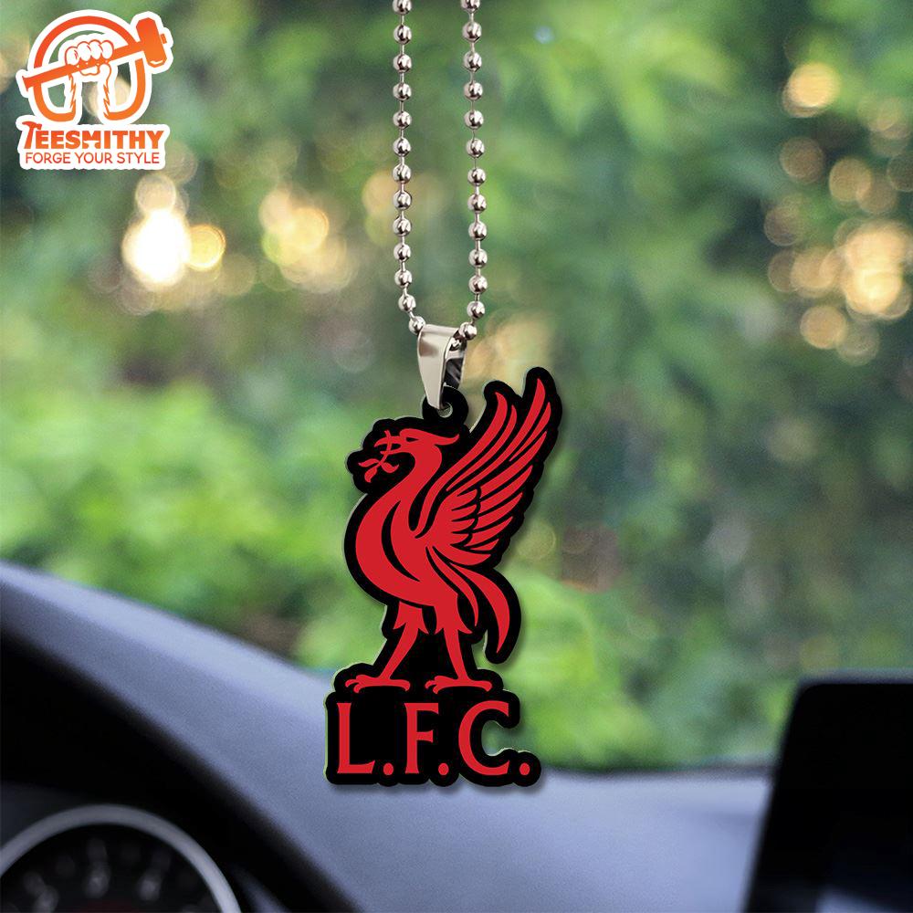 Liverpool Custom Shape 2-sided Acrylic Car Ornament Gift For Xmas