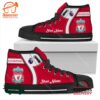 Liverpool F.C Personalzied High Top Canvas Shoes