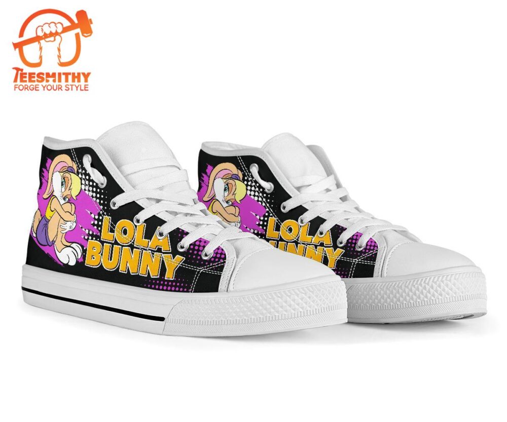 Lola Bunny High Top Sneakers Custom Looney Tunes Shoes