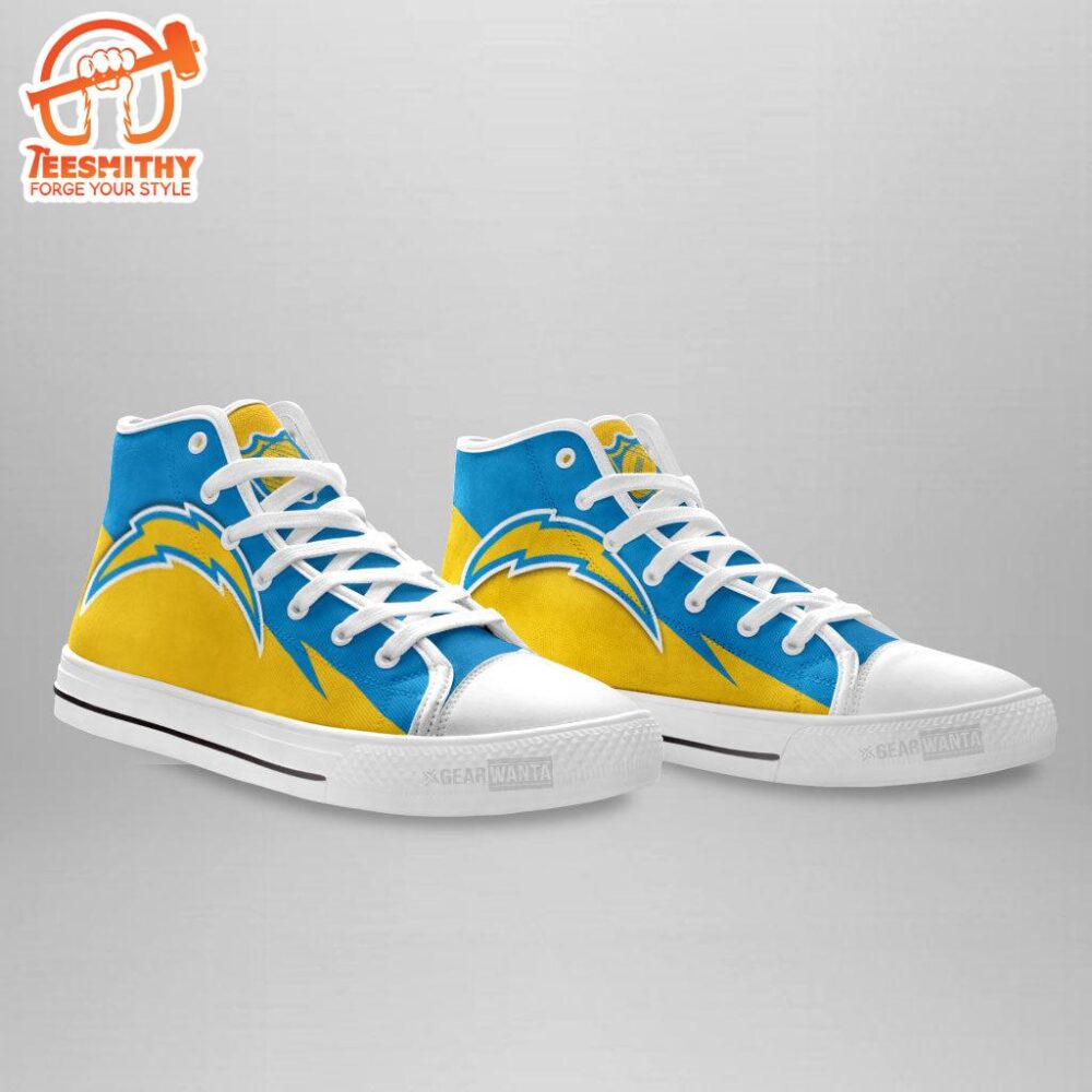 Los Angeles Chargers High Top Shoes Custom