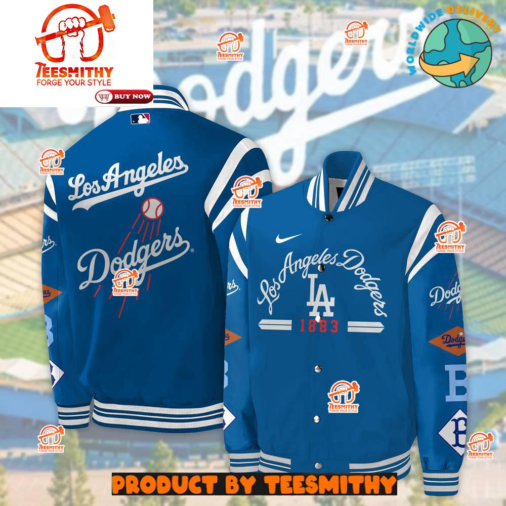 Los Angeles Dodgers MLB Personalized Nike Baseball Jacket