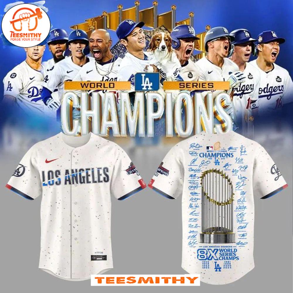 Los Angeles Dodgers World Series Champions 2024 Limited Edition Baseball Jersey